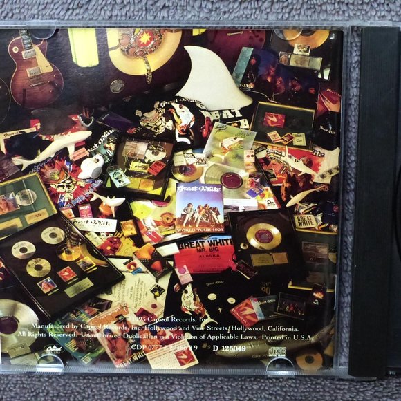 Great White The Best of 1986-1992 CD 1993 Capital Club Print BMG Direct D 125049 - Picture 6 of 12